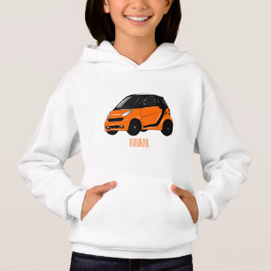 Abbildung des Cartoon von Kleinwagen Hoodie