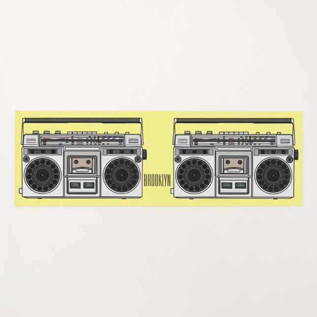 Abbildung des Cartoon Yogamatte (Vorderseite (Horizontal))