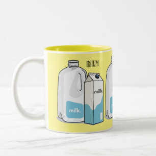 Abbildung des Cartoon Zweifarbige Tasse