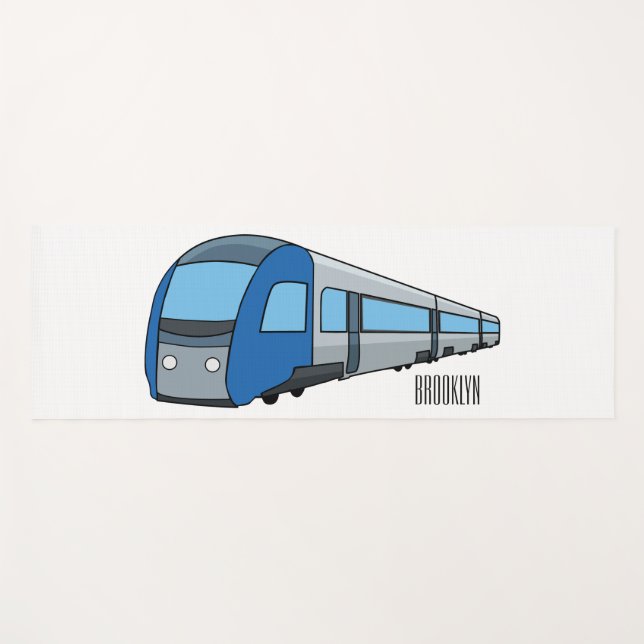 Abbildung des elektrischen Cartoon Yogamatte (Vorderseite (Horizontal))