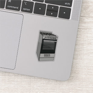 Abbildung des elektrischen Ofens Cartoon Aufkleber