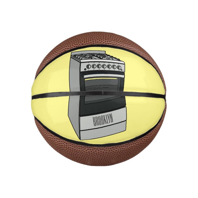 Abbildung des elektrischen Ofens Cartoon Mini Basketball (Vorderseite)
