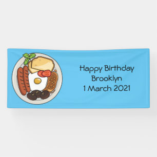 Abbildung des englischen Cartoon Banner