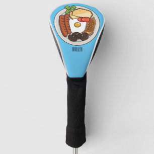 Abbildung des englischen Cartoon Golf Headcover