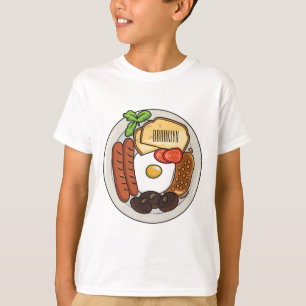 Abbildung des englischen Cartoon T-Shirt