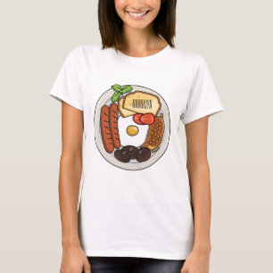 Abbildung des englischen Cartoon T-Shirt