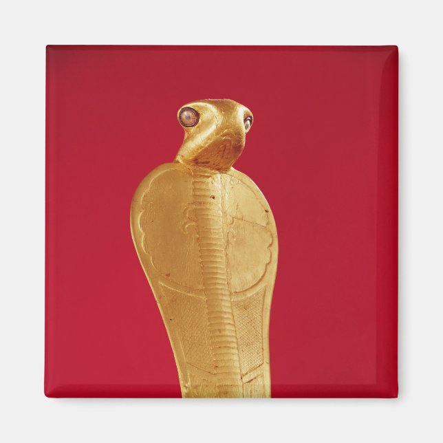 Abbildung des Kobras Netjer-Ankh Magnet (Vorne)