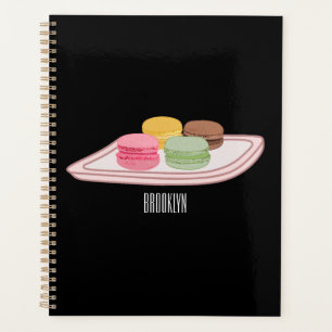 Abbildung des Macaron-Cartoon Planer