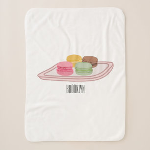 Abbildung des Macaron-Cartoon Sherpadecke
