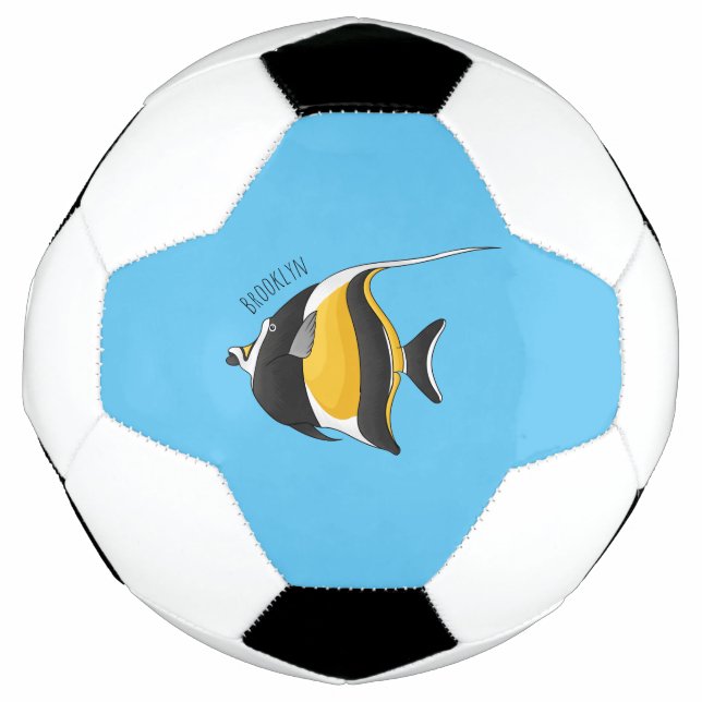 Abbildung des maurischen Idol-Cartoon Fußball (Vorderseite)