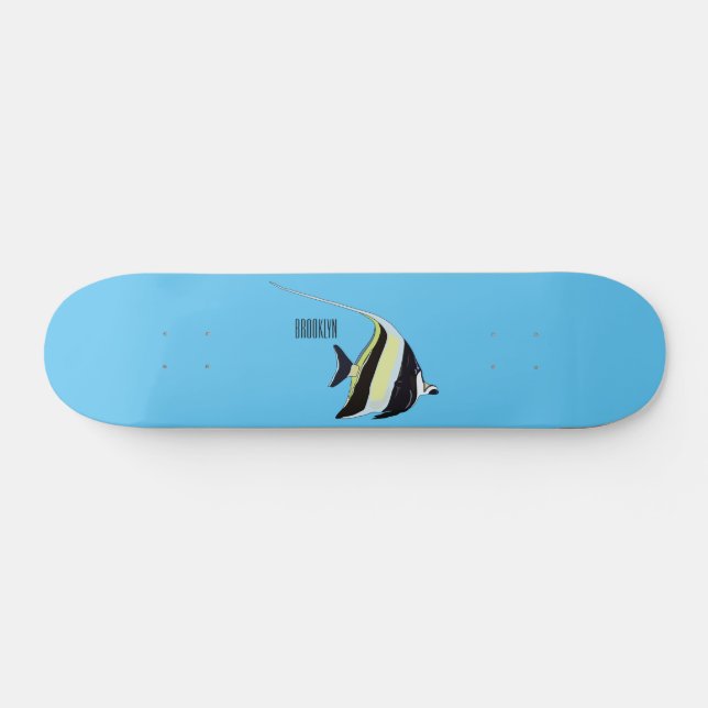Abbildung des maurischen Idol-Cartoon Skateboard (Horizontal)