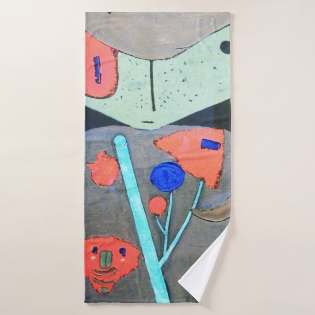 Abbildung des Orientalischen Theaters, Paul Klee Badehandtuch (Badehandtuch)