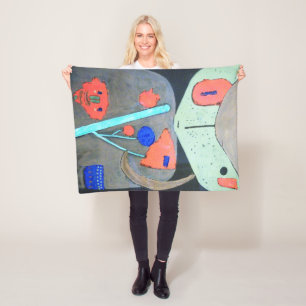 Abbildung des Orientalischen Theaters, Paul Klee Fleecedecke