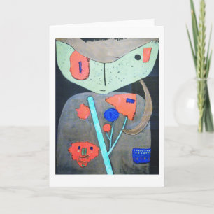 Abbildung des Orientalischen Theaters, Paul Klee Karte