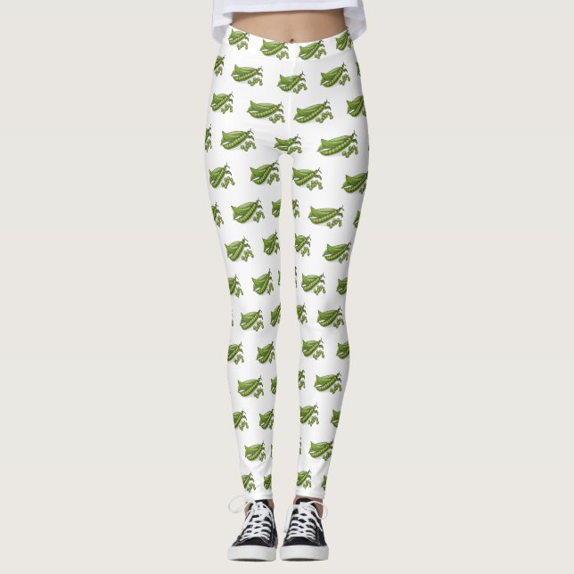 Abbildung des Pea-Cartoon Leggings (Vorderseite)