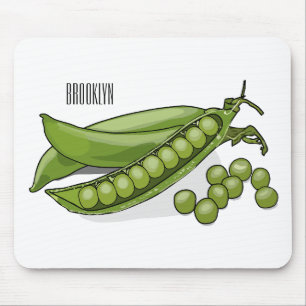 Abbildung des Pea-Cartoon Mousepad