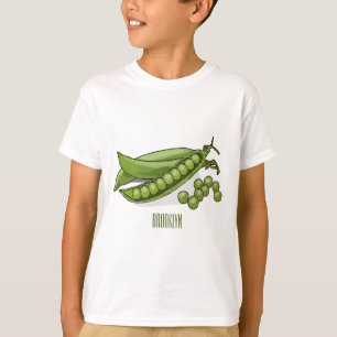 Abbildung des Pea-Cartoon T-Shirt