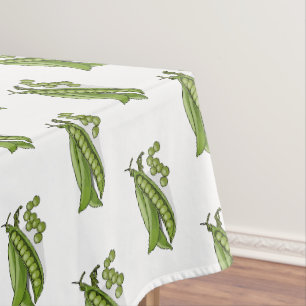 Abbildung des Pea-Cartoon Tischdecke