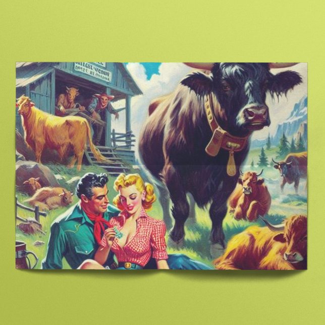 Abbildung des Retro-Länderkopfes Seidenpapier (Von Creator hochgeladen)