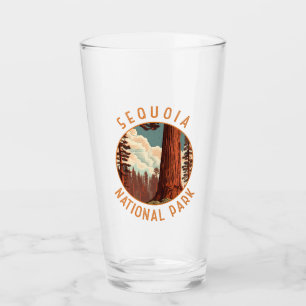 Abbildung des Sequoia-Nationalparks Glas