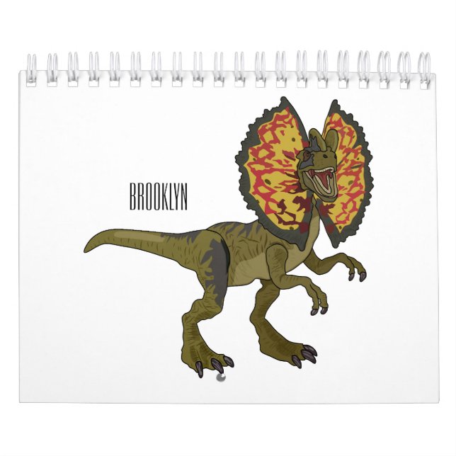 Abbildung des tierischen Cartoon Kalender (Titelbild)