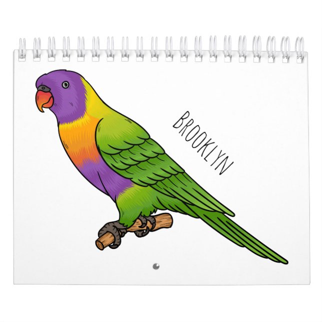 Abbildung des tierischen Cartoon Kalender (Titelbild)