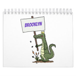 Abbildung des tierischen Cartoon Kalender