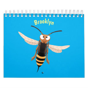 Abbildung des tierischen Cartoon Kalender