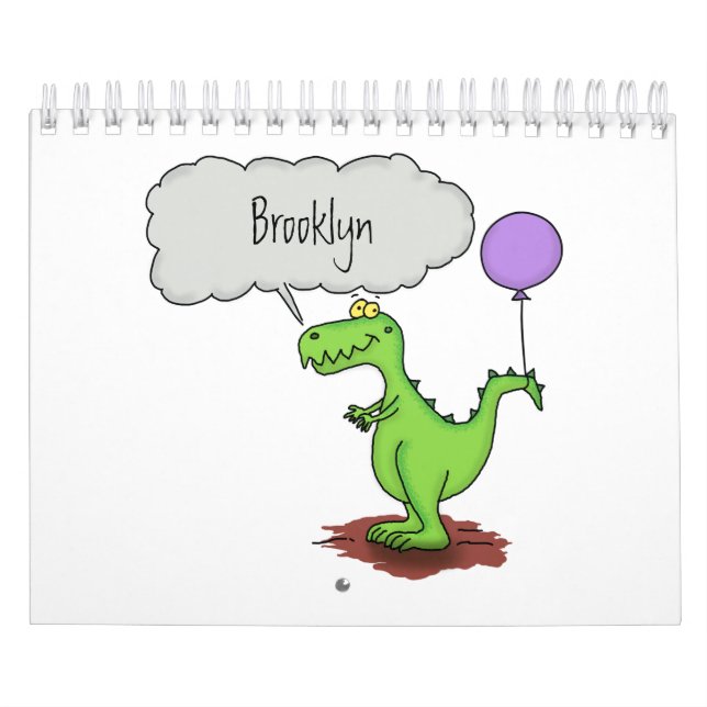 Abbildung des tierischen Cartoon Kalender (Titelbild)