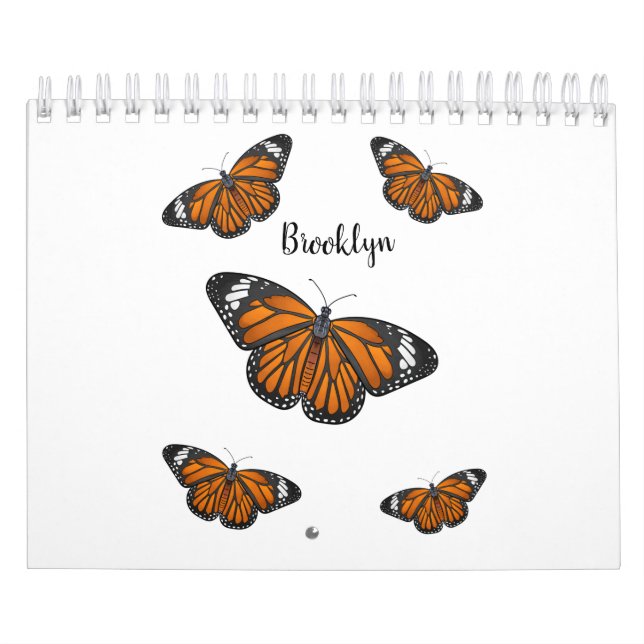 Abbildung des tierischen Cartoon Kalender (Titelbild)