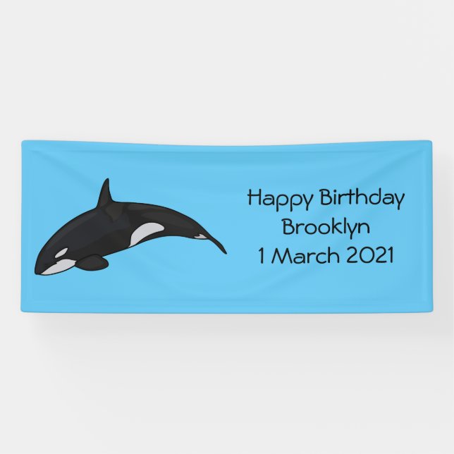 Abbildung des tödlichen Cartoon Banner (Horizontal)