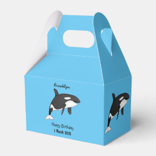 Abbildung des tödlichen Cartoon Geschenkschachtel