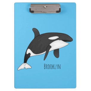 Abbildung des tödlichen Cartoon Klemmbrett