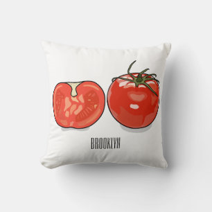 Abbildung des Tomaten-Cartoon Kissen