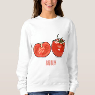 Abbildung des Tomaten-Cartoon Sweatshirt