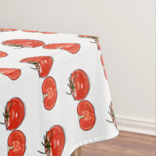 Abbildung des Tomaten-Cartoon Tischdecke