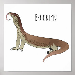 Abbildung des Wardeblattmusters Poster