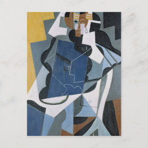 Abbildung einer Frau, 1917 Postkarte