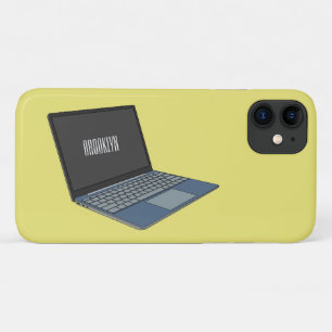 Abbildung eines Laptop-Cartoon Case-Mate iPhone Hülle