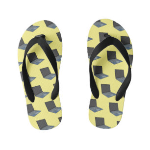 Abbildung eines Laptop-Cartoon Kinderbadesandalen