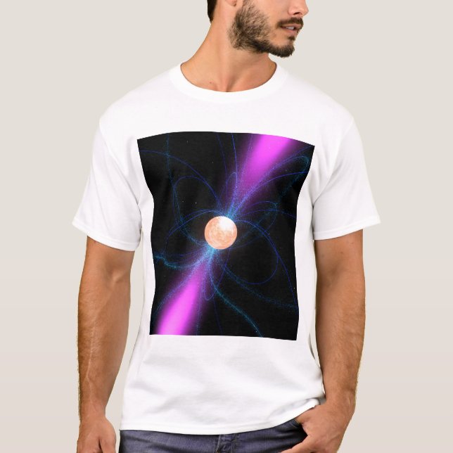 Abbildung eines Pulsars 2 T-Shirt (Vorderseite)