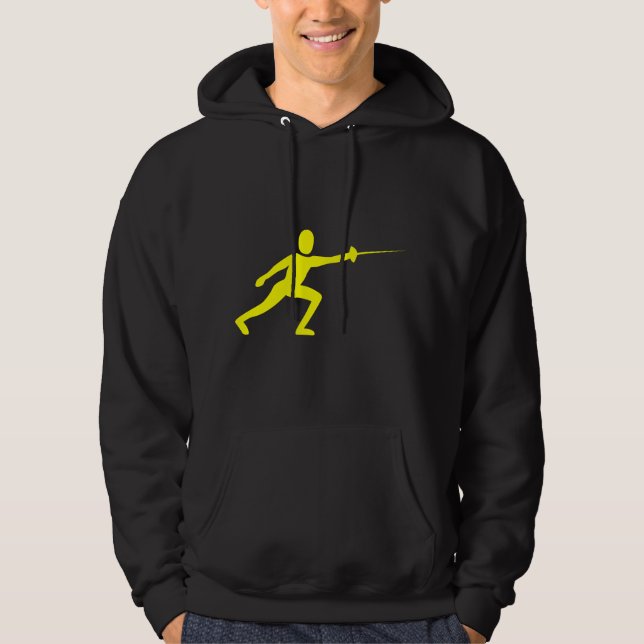 Abbildung: Gelb Hoodie (Vorderseite)