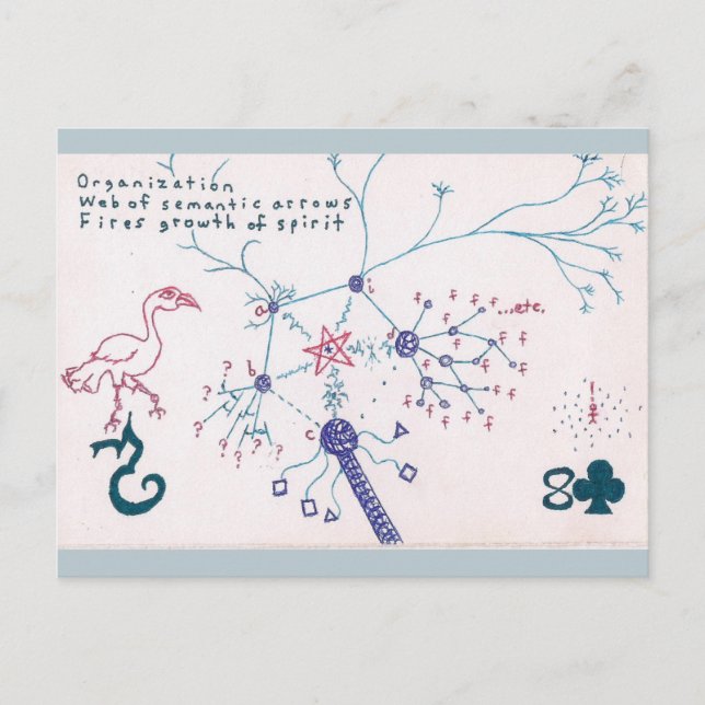 Abbildung/Haiku-Postkarte (Aktivismus) Postkarte (Vorderseite)