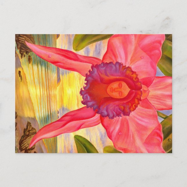 Abbildung in Orchid - Postkarte (Vorderseite)