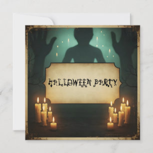 Abbildung mit Placement-Halloween-Party Einladung