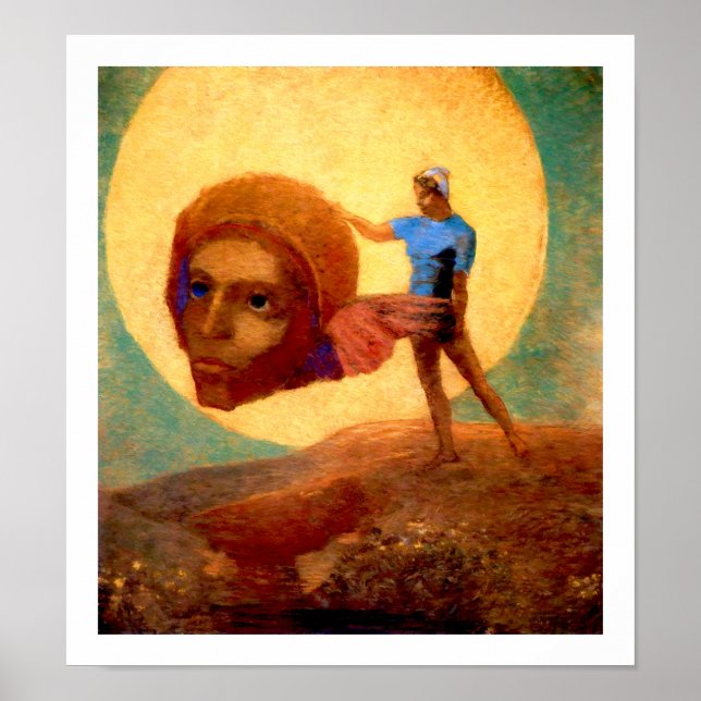 Abbildung: Odilon Redon Poster (Vorne)