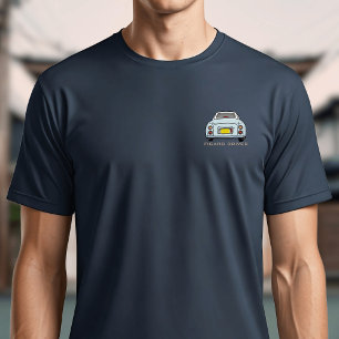 Abbildung Pale Aqua Figaro Treibername T-Shirt