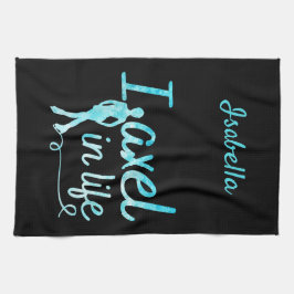 Abbildung Skate Blade Handtuch Axel in gefrorenem