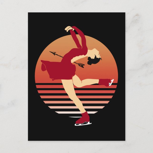 Abbildung Skaten: Art Dancing Postkarte (Vorderseite)