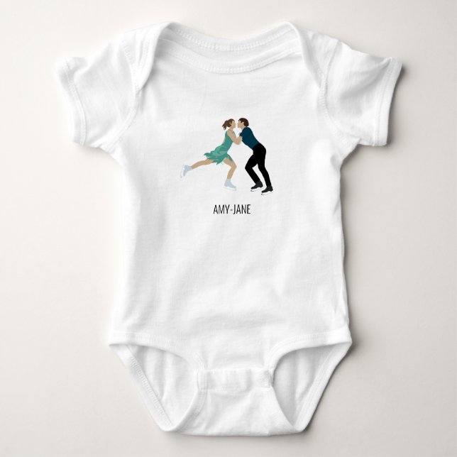 Abbildung Skaten Baby Strampler (Vorderseite)